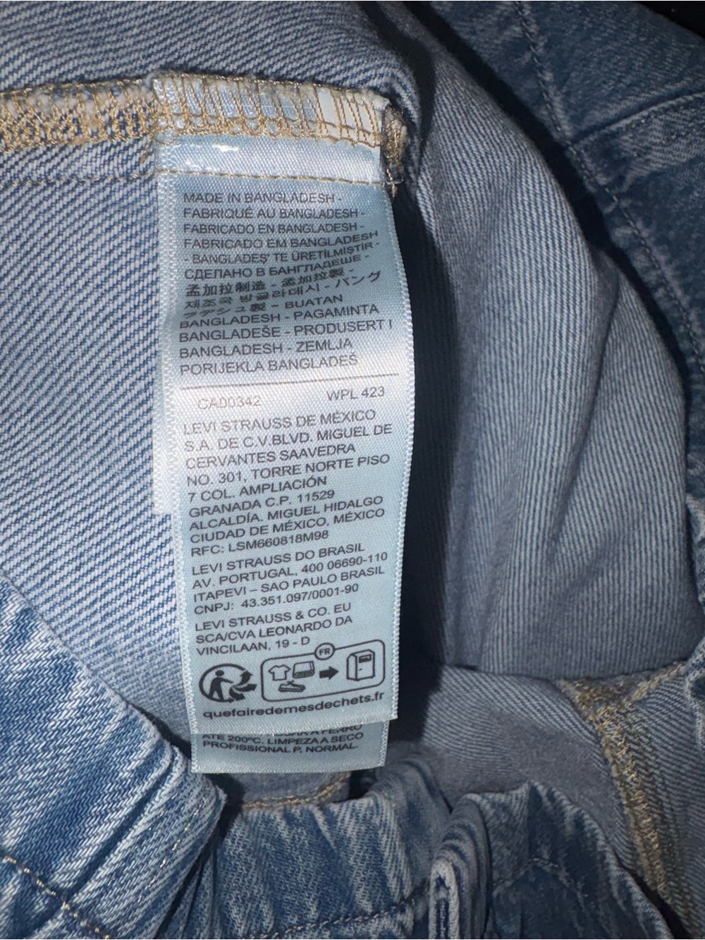 Levi’s Vianna denim vest dress - Picture 6 of 8